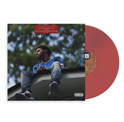 J. Cole - 2014 Forest Hills Drive (10th Anniversary) (Red Coloured Vinyl)