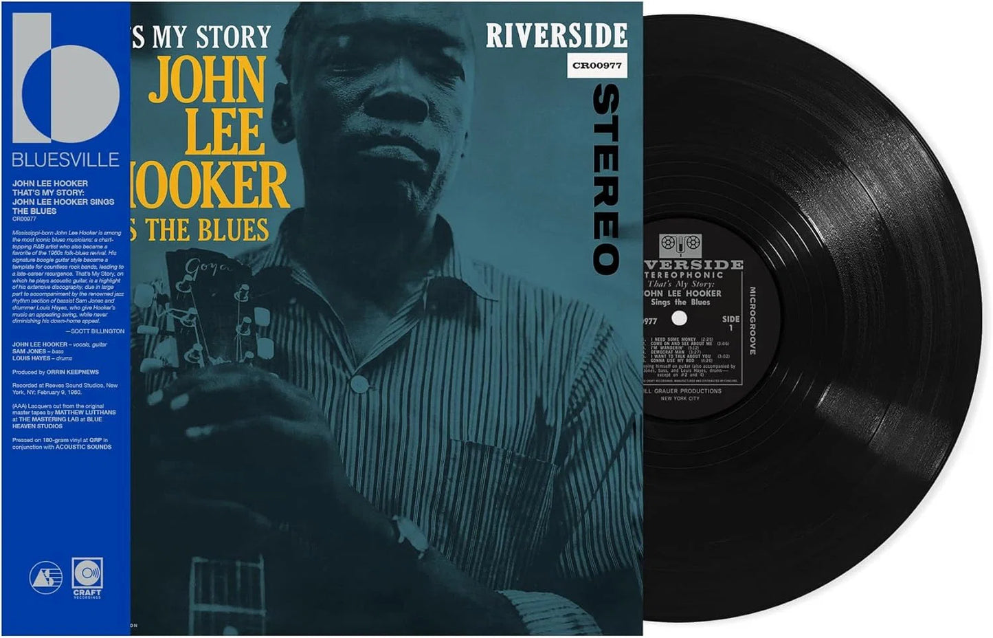 John Lee Hooker - That's My Story: John Lee Hooker Sings The Blues (Bluesville Acoustic Sounds Series)