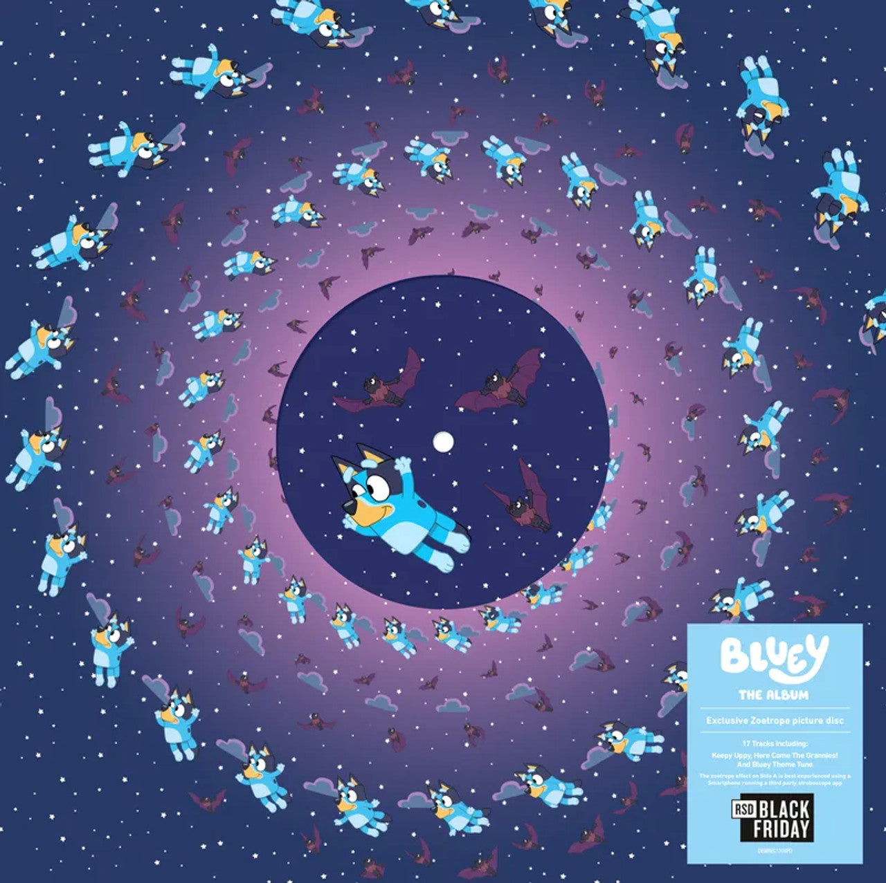 RSDBF2025 Bluey – Bluey: The Album (Vinyl, LP, Album, 5th Birthday Edition, Zoetrope Picture Disc)