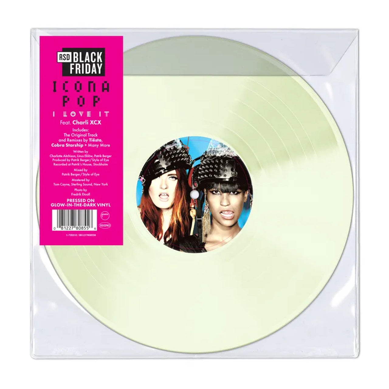 RSDBF2025 Icona Pop – I Love It ft. Charli XCX (Vinyl, 12" Single, Limited Edition, Glow In The Dark)