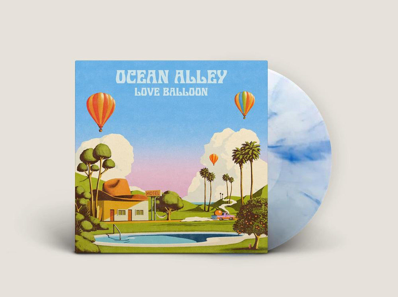 Ocean Alley - Love Balloon (Indie Exclusive Blue & Clear Vinyl)