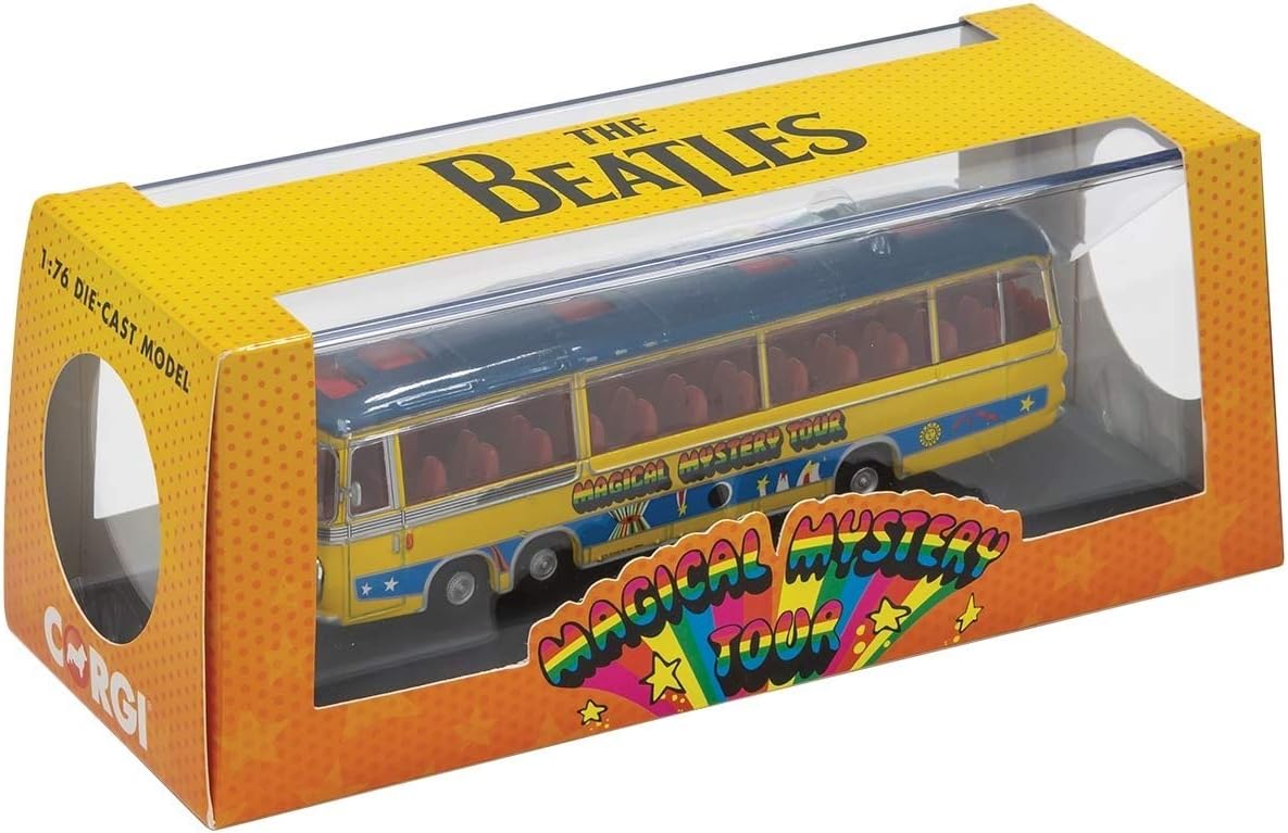 The Beatles - Magical Mystery Tour Bus Die Cast 1:76 Scale Corgi
