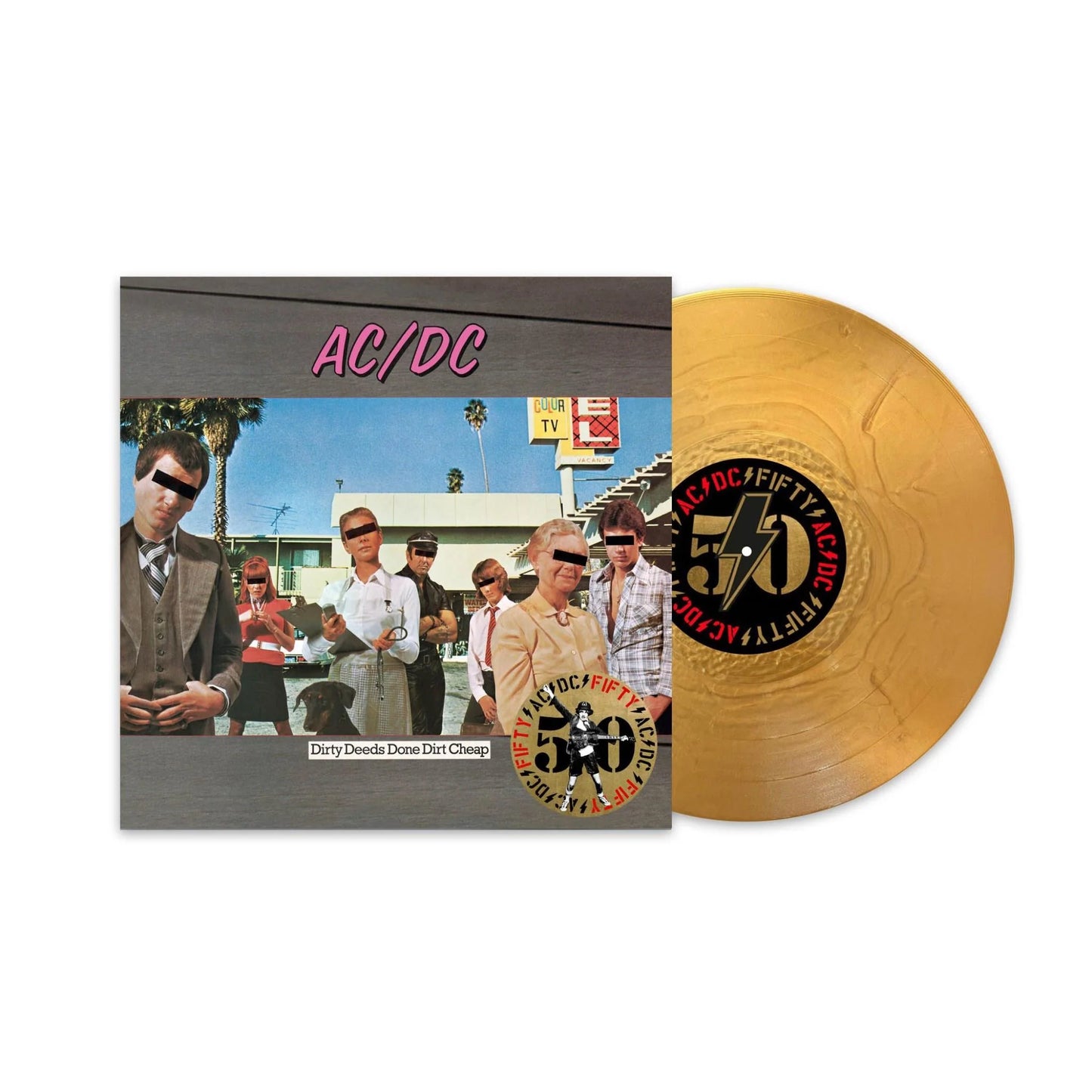 AC/DC - Dirty Deeds Done Dirt Cheap (GOLD VINYL SERIES)