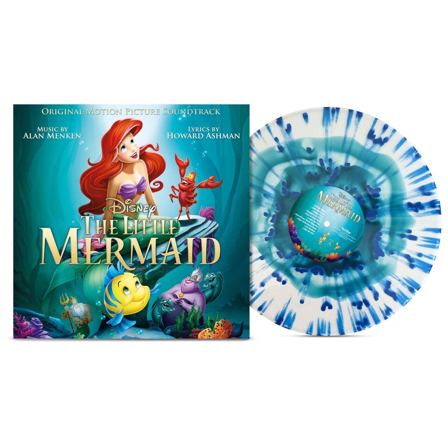 V/A - The Little Mermaid (OST Transparent Splatter Vinyl)