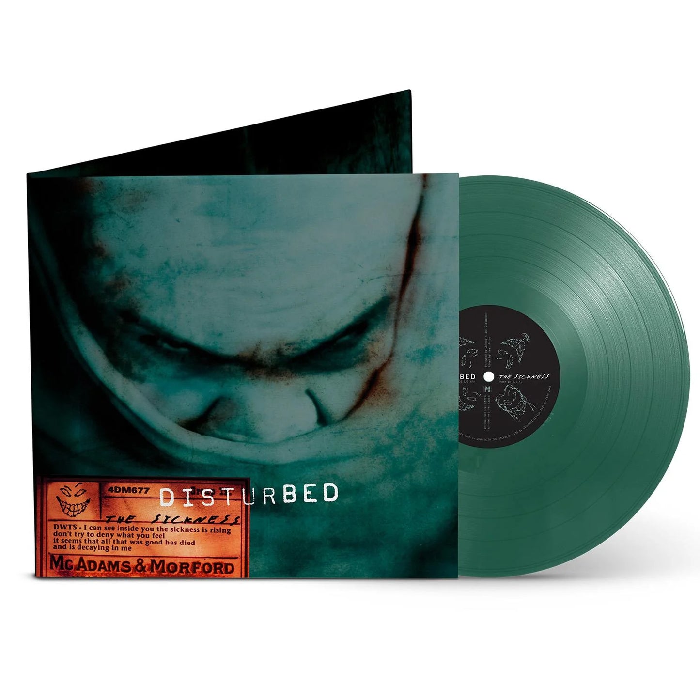 Disturbed - The Sickness (25th Anniversary Limited Green Vinyl)