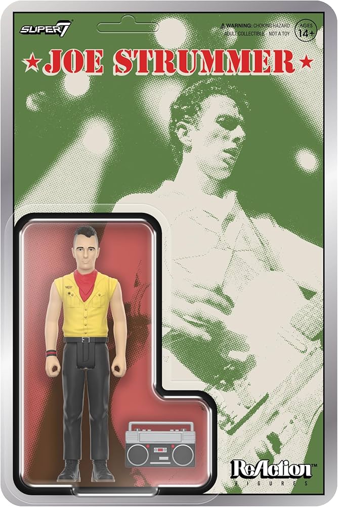 Joe Strummer Super7 Reaction Figure