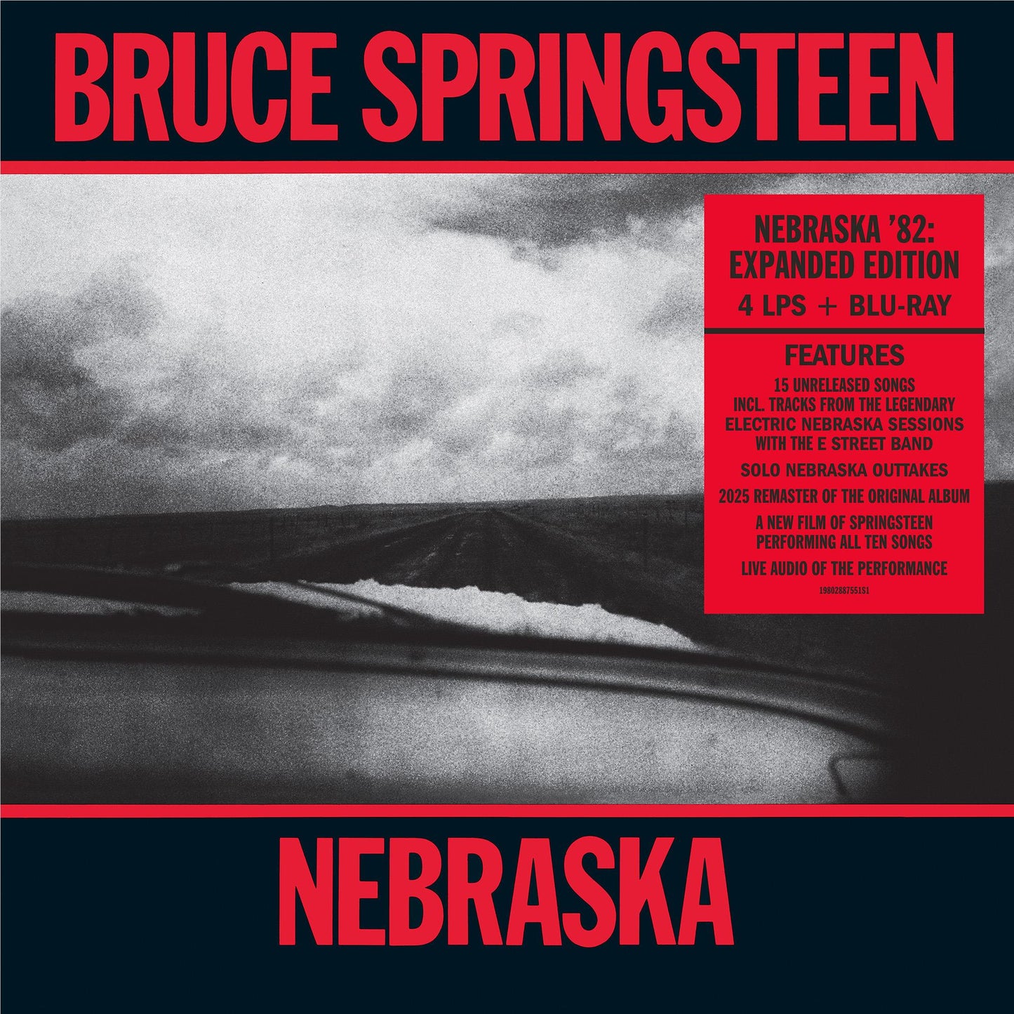 Bruce Springsteen - Nebraska '82 Expanded Edition (4LP 1 Blu-ray Boxset)