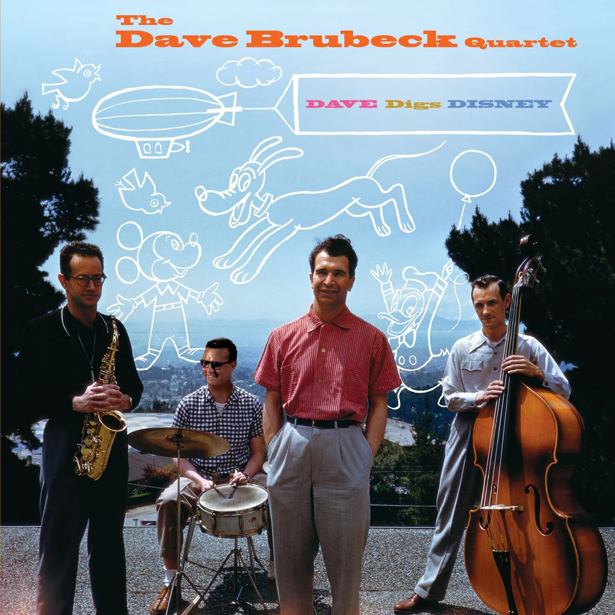 The Dave Brubeck Quartet - Dave Does Disney (LP)
