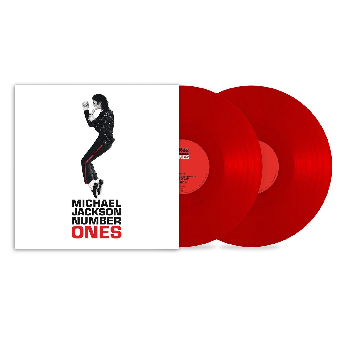 Michael Jackson - Number Ones (2LP Red Coloured Vinyl)
