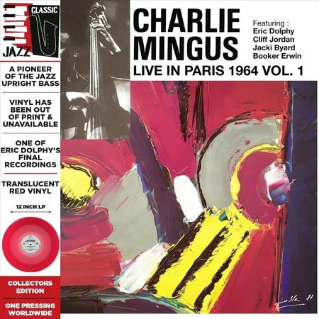 Charles Mingus - Live In Paris, 1964 Vol. 1 Translucent Red Vinyl