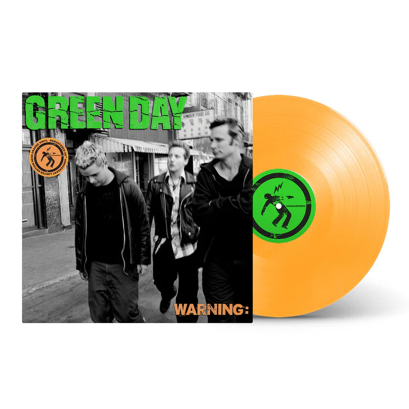 Green Day - Warning (Neon Orange Vinyl)