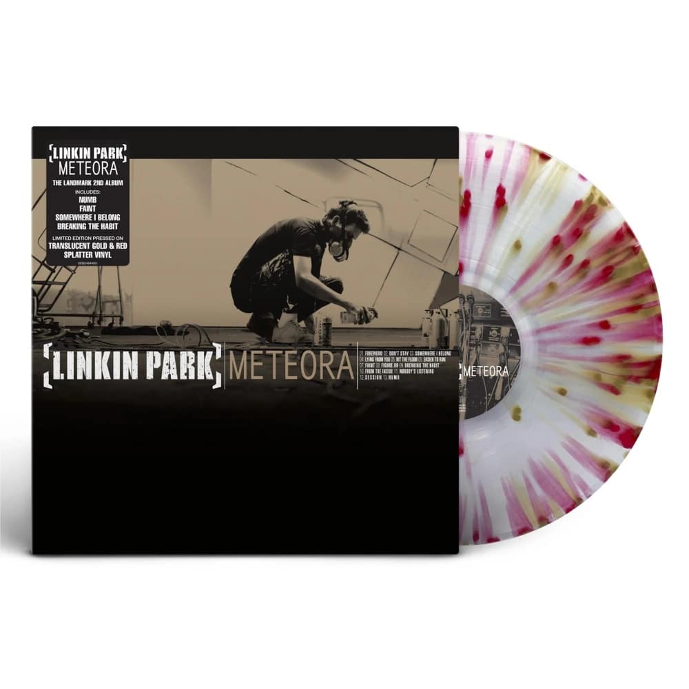 Linkin Park - Meteora (LP Limited Gold & Red Splatter Vinyl)