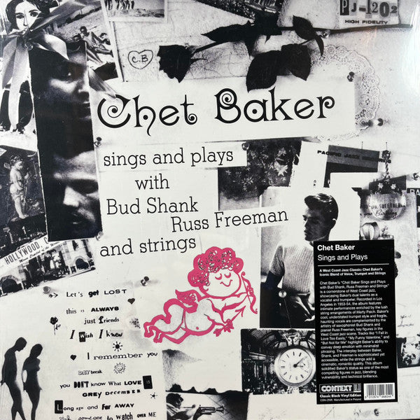 Chet Baker - Sings And Plays With Bud Shank, Russ Freeman And Strings (Context Classic Black Vinyl)