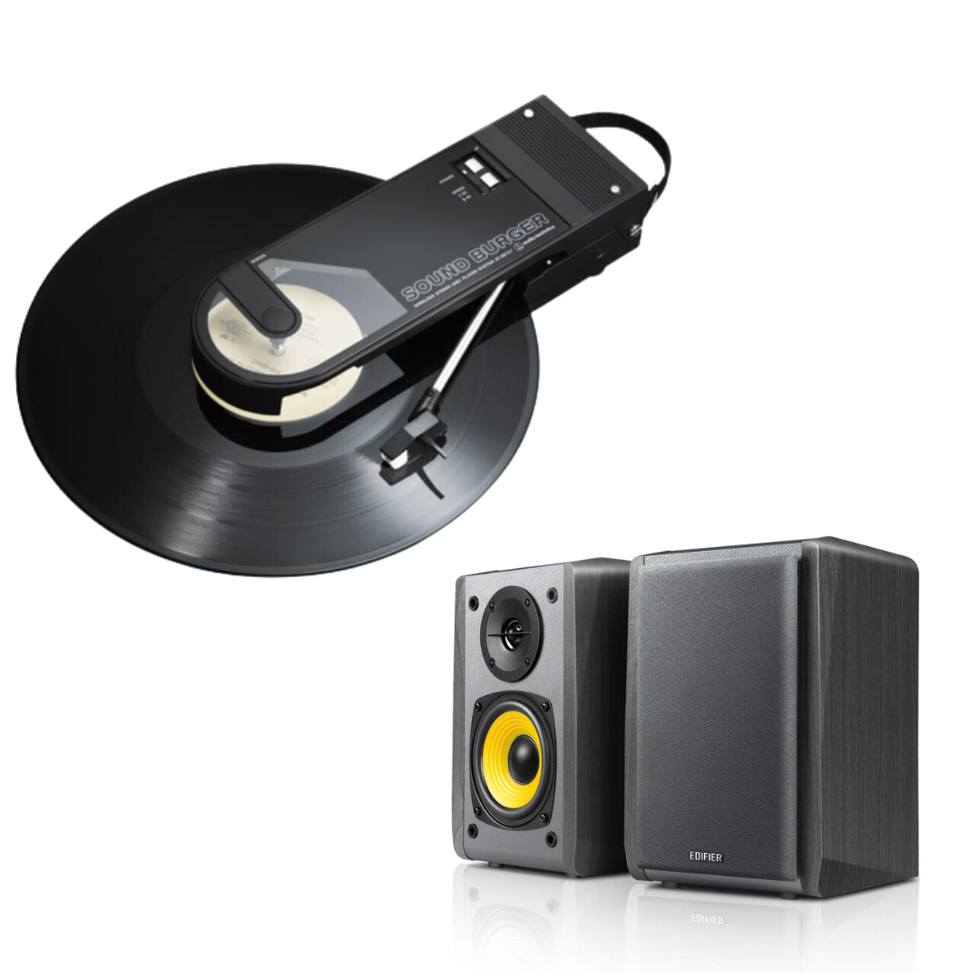 Audio-Technica Sound Burger & Edifier R1010BT Speakers
