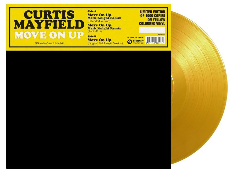 Curtis Mayfield - Move On Up (Limited Edition Yellow 12")
