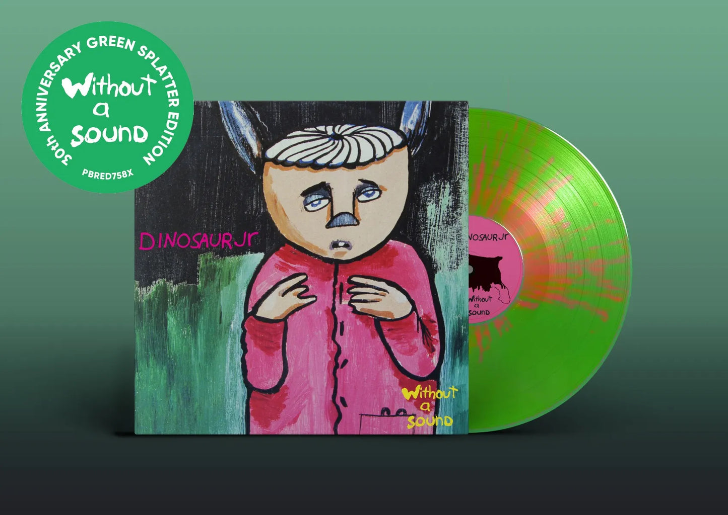 Dinosaur Jr. - Without A Sound (30th Anniversary Green Splatter Vinyl)