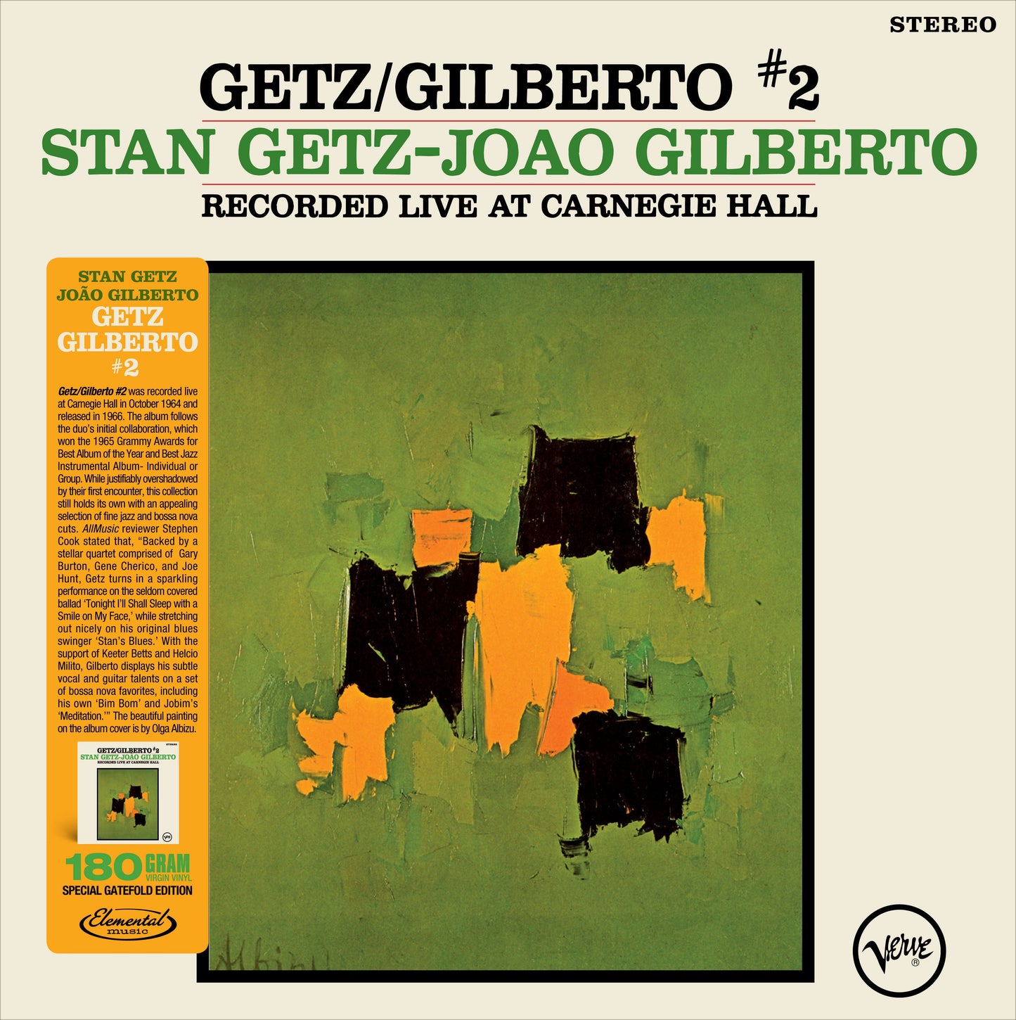 Stan Getz and Joao Gilberto - Getz/Gilberto #2 Live at Carnegie Hall