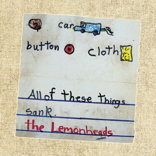 The Lemonheads - Car Button Cloth (1LP Limited Edition White Vinyl)