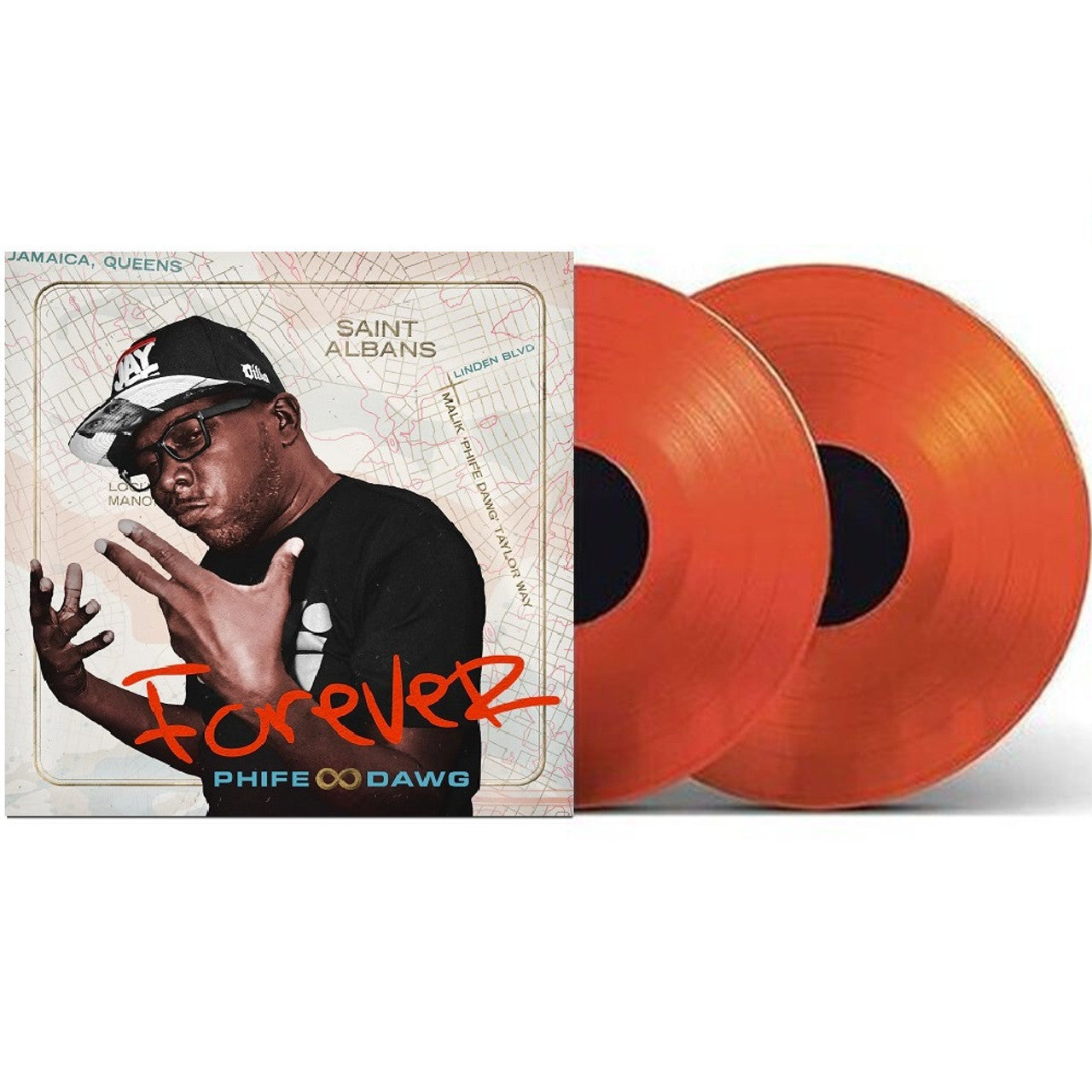 Phife Dawg - Forever (Indie Exclusive Neon Orange LP)