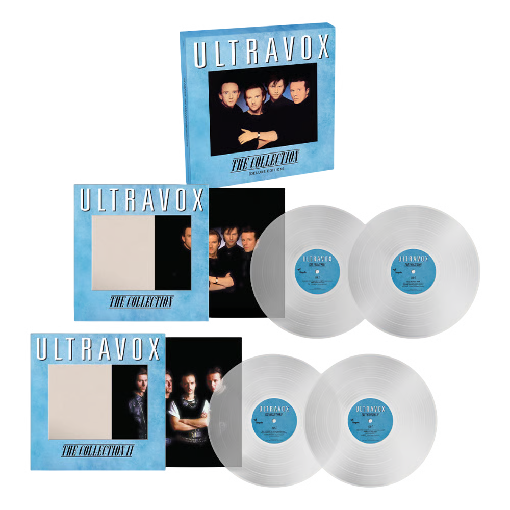 Ultravox - The Collection Deluxe Edition (Limited Edition 4LP Clear Vinyl)