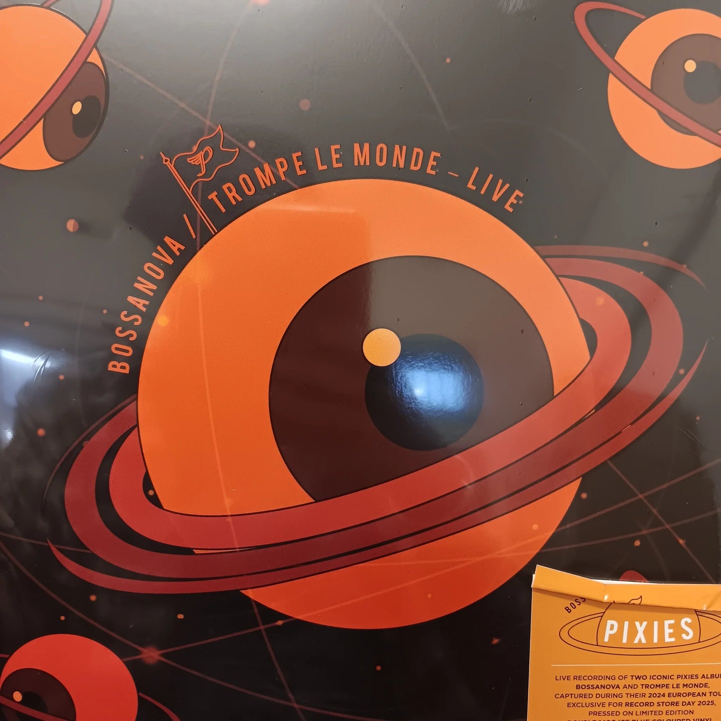 RSD 2025 Pixies - Bossanova / Trompe Le Monde Live (Ice Blue Vinyl)