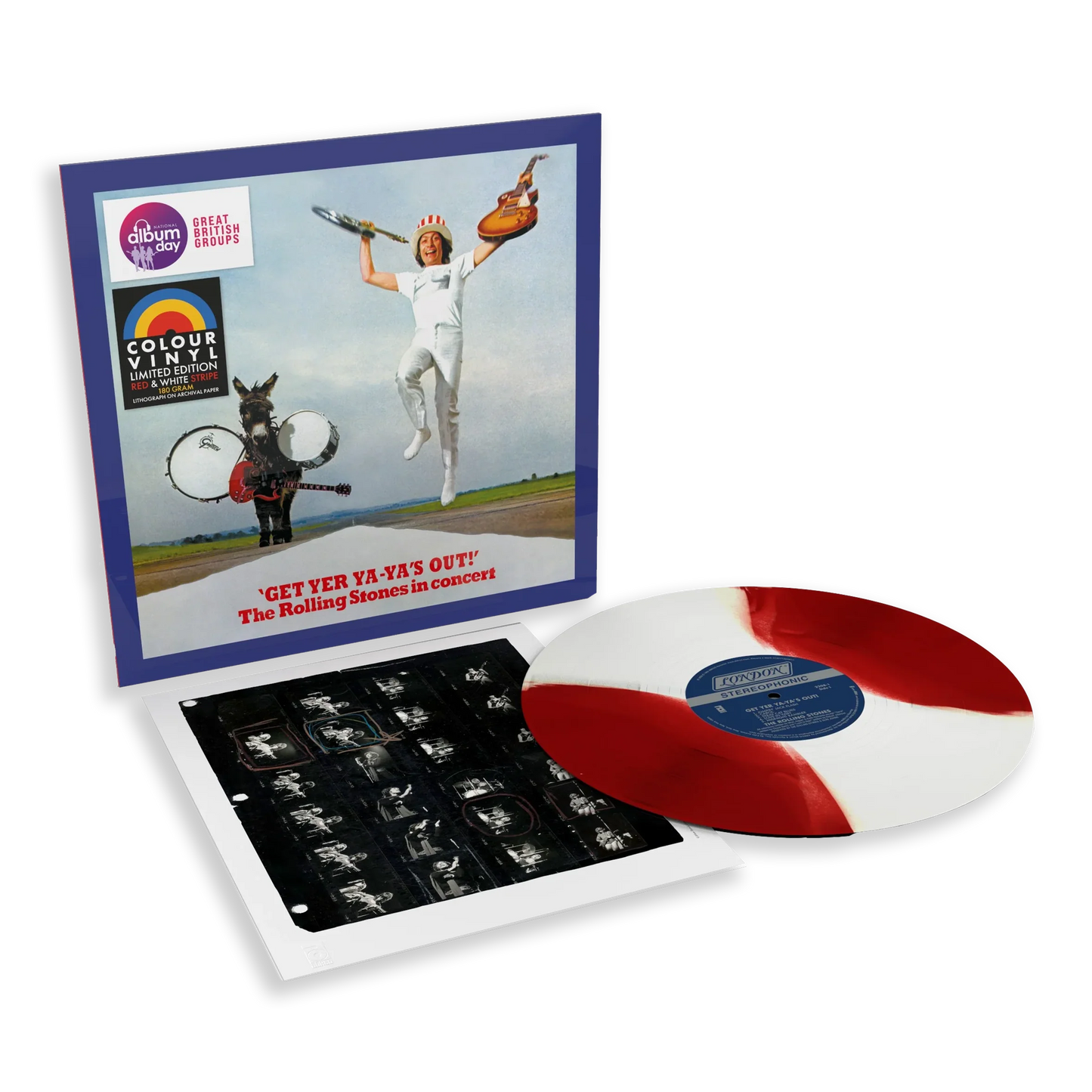 The Rolling Stones - Get Yer Ya-Yas Out: The Rolling Stones Live In Concert (Red/White Vinyl)