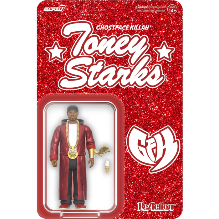 Ghostface Killah - Ghostface Killah (Toney Starks) ReAction 3.75" Action Figure Super7