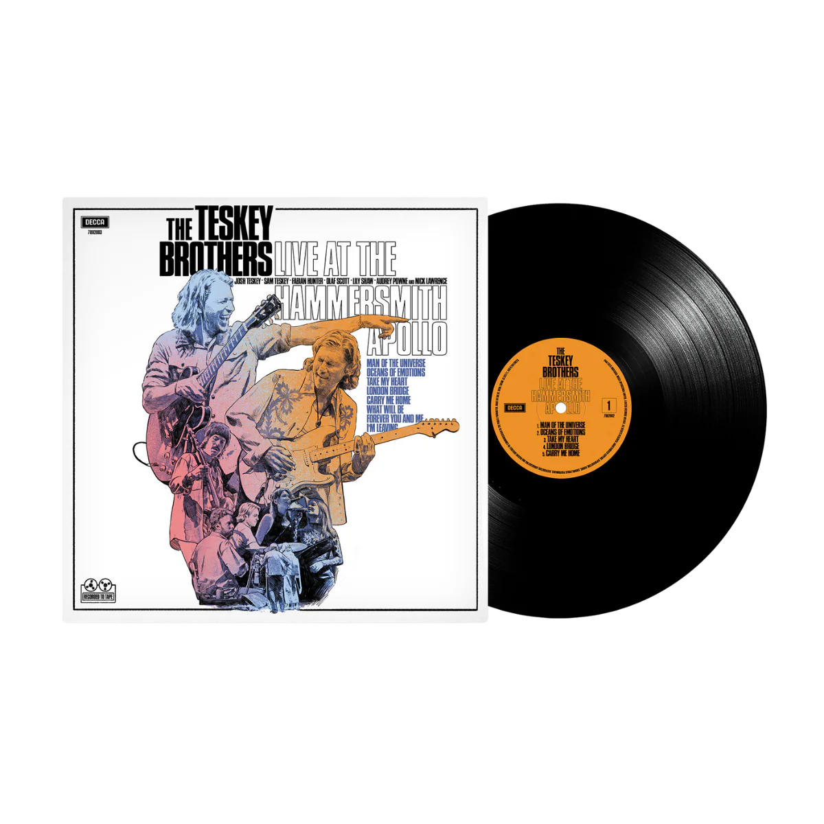 The Teskey Brothers - Live At The Hammersmith Apollo (Black Vinyl)