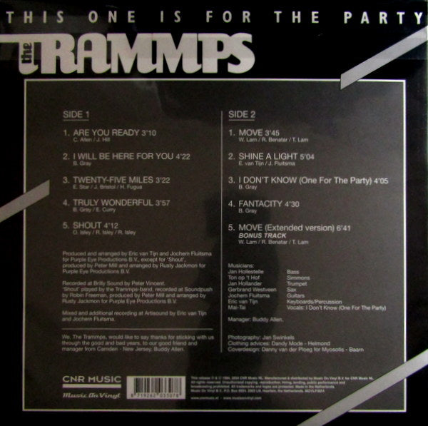 The Trammps - This One Is For The Party
