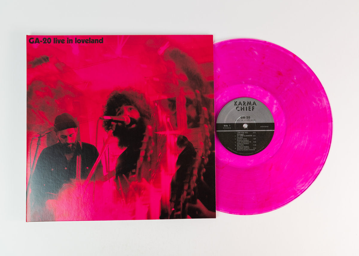 GA-20 - Live In Loveland (PINK SWIRL VINYL)
