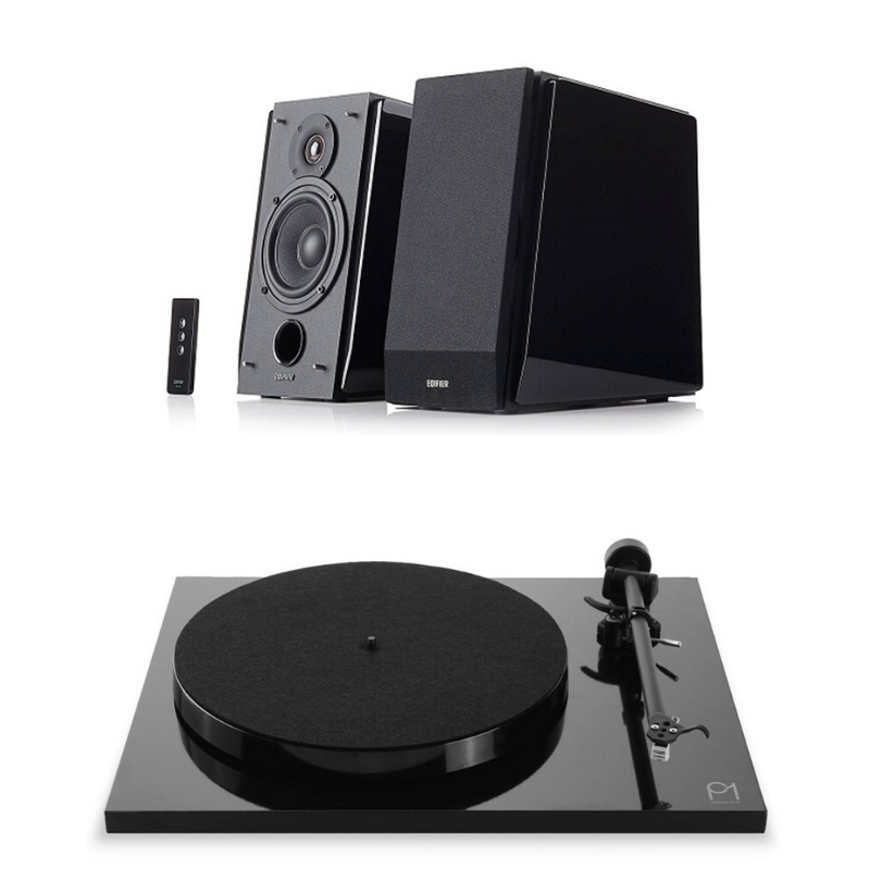 Rega Planar 1 & Edifier R1700BT + pre-amp PACKAGE DEAL