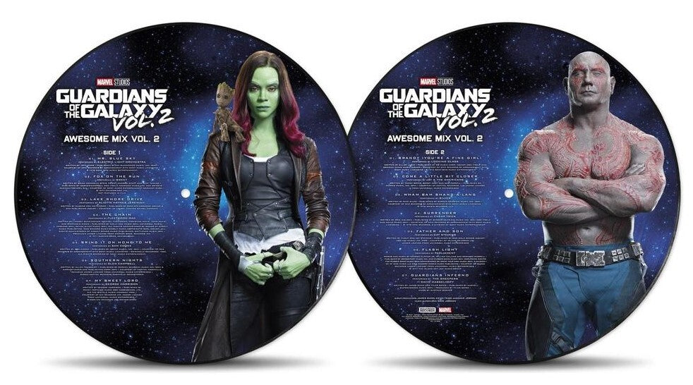 Guardians of the Galaxy - Awesome Mix Vol 2 PICTURE DISK