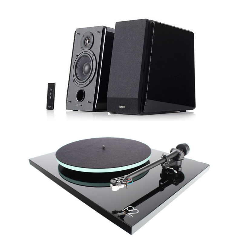 Rega Planar 2 & Edifier R1700BT + pre amp PACKAGE DEAL