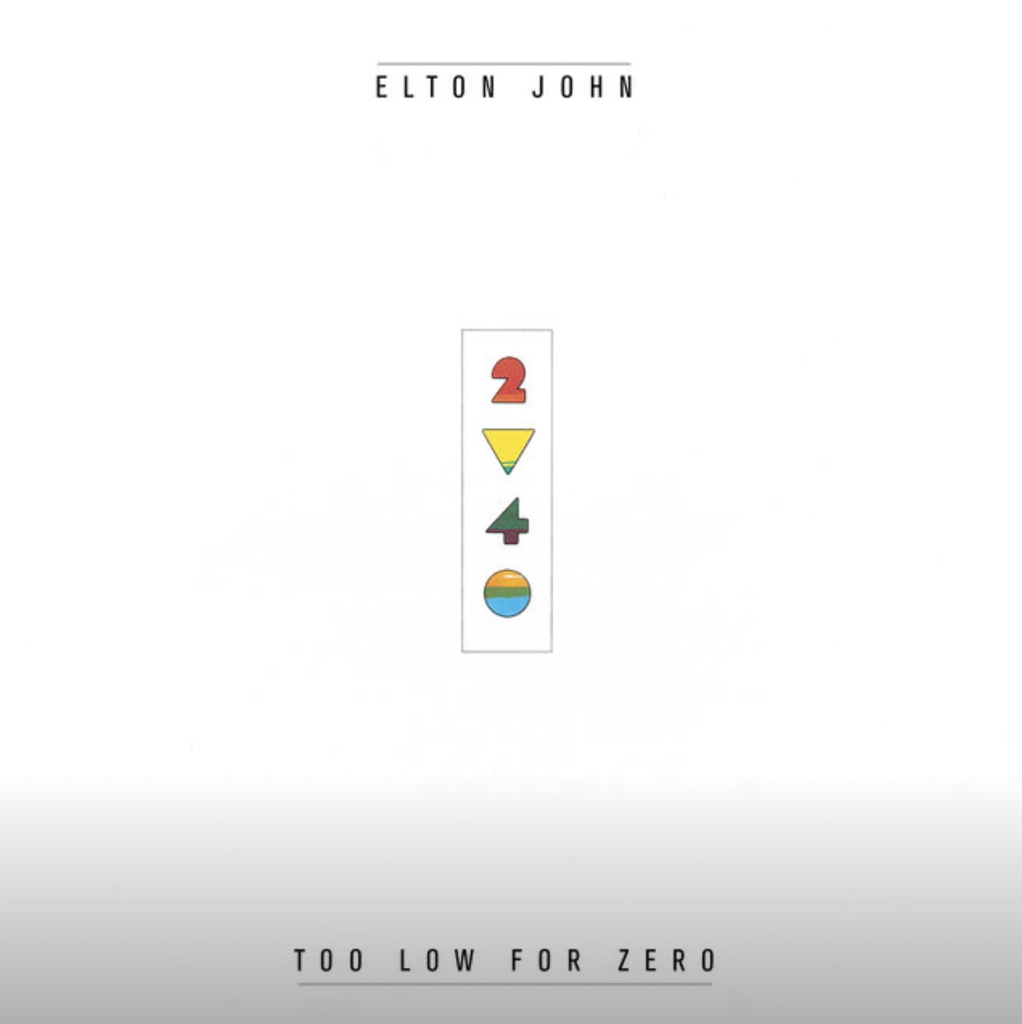 Elton John - Too Low for Zero