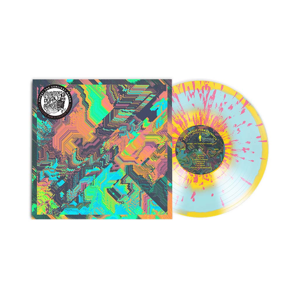 Psychedelic Porn Crumpets - Shyga! The Sunlight Mound (Ltd Ed Blue-Yellow-Pink Splatter Vinyl)