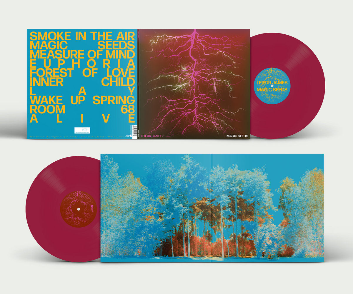 Leifur James - Magic Seeds (Deluxe Edition Ruby Vinyl)