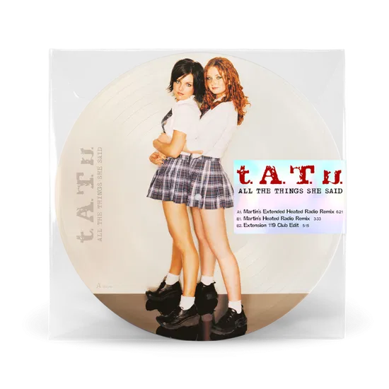 T.A.T.U - All The Things She Said (12" Picture Disc)