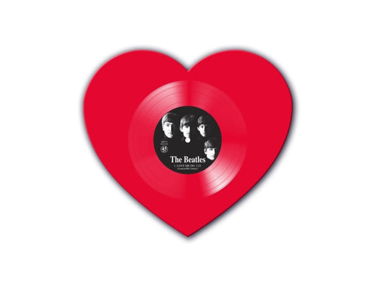 The Beatles - Love Me Do (Heart Shaped Vinyl)