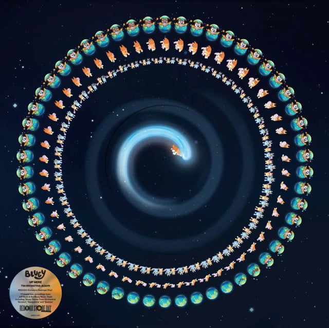 RSD2026 Bluey – Up Here (Vinyl, LP, Album, Limited Edition, Zoetrope Picture Disc)
