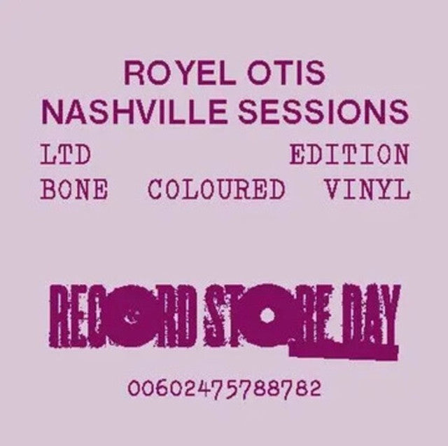 RSD2025 Royel Otis – Nashville Sessions (Vinyl, 10" EP, Bone Coloured)