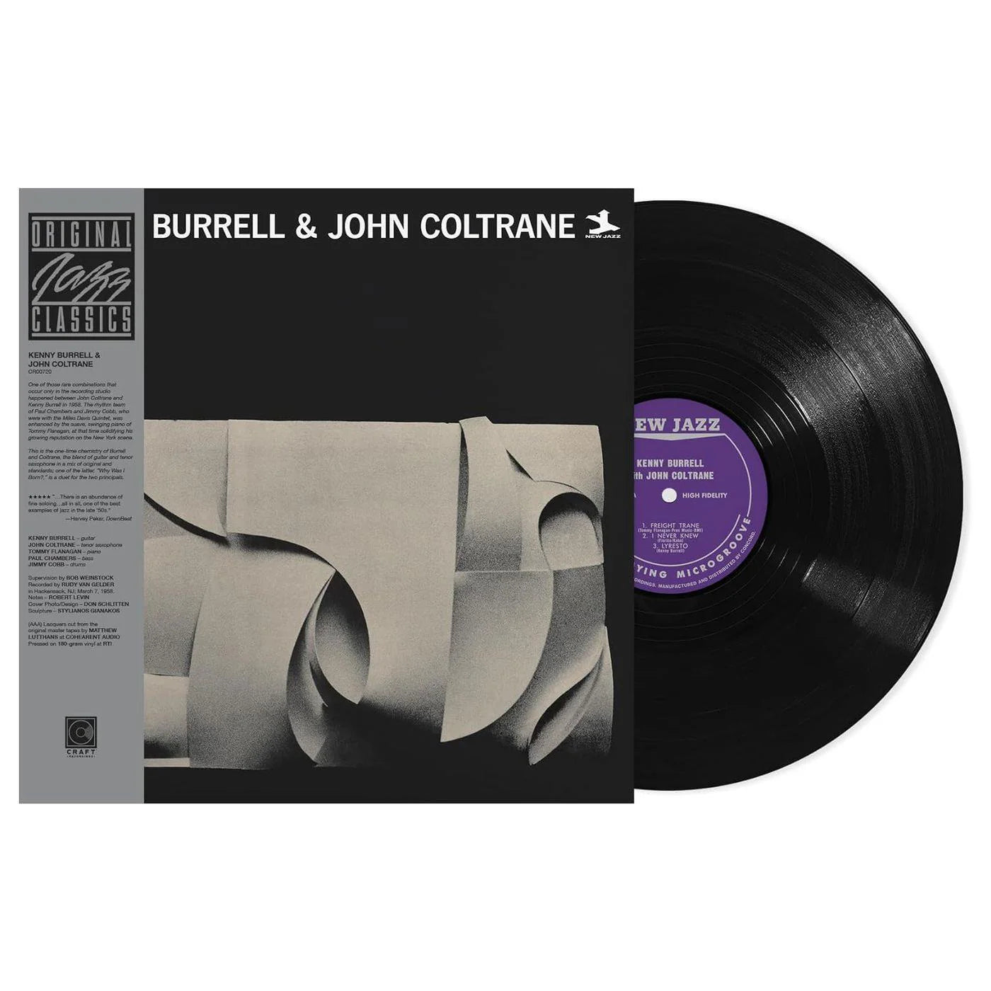 Kenny Burrell & John Coltrane - Kenny Burrell & John Coltrane (Original Jazz Classics Series Pressing)