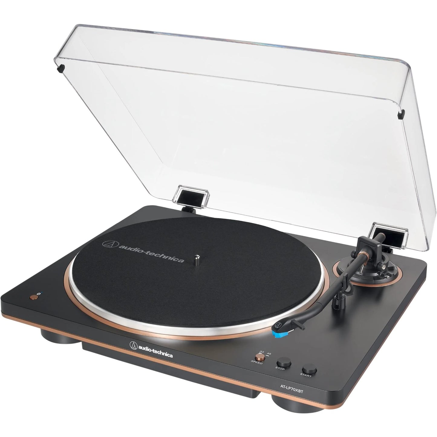 Audio Technica LP70X BT Fully Automatic Turntable w/ Bluetooth (Black/Bronze)