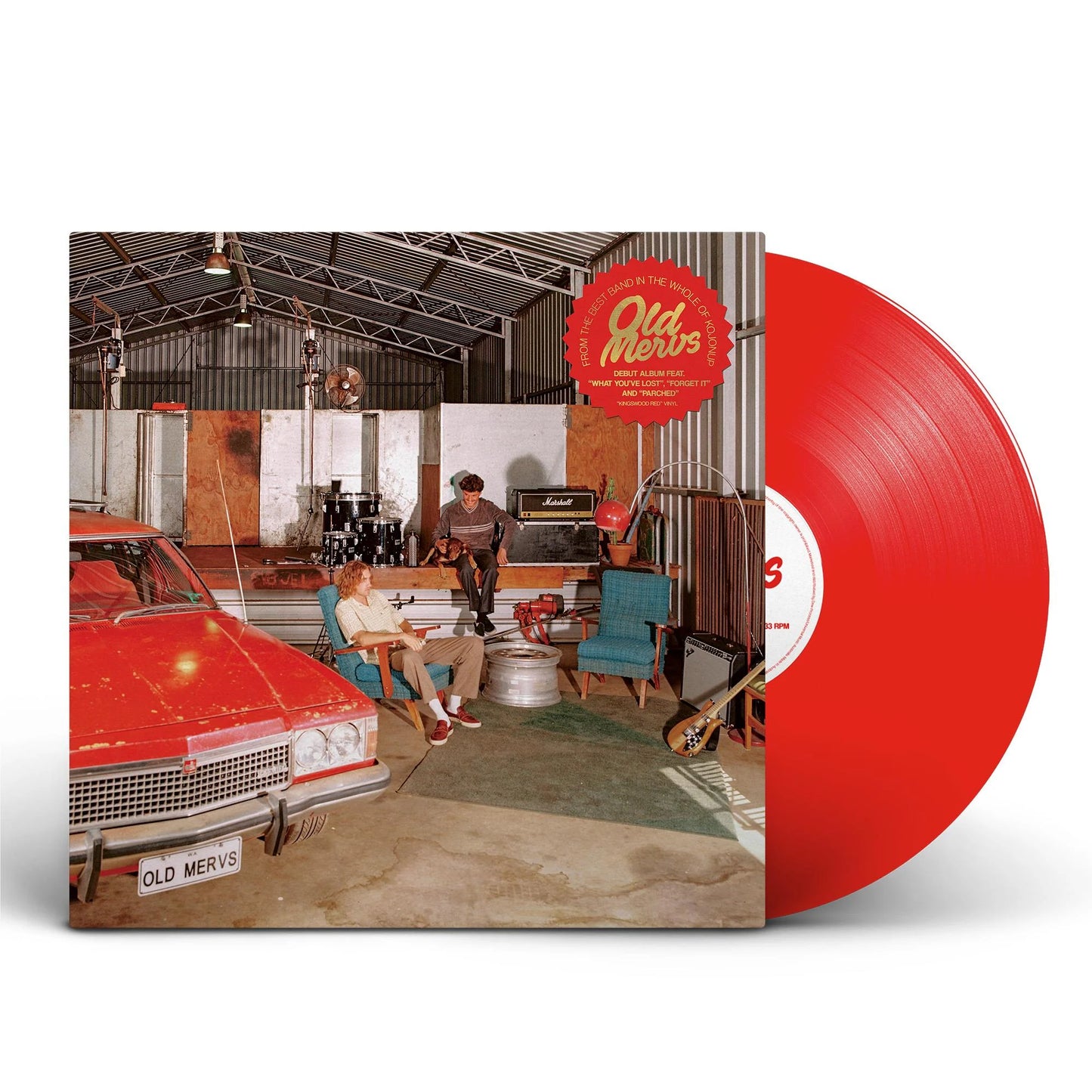 Old Mervs - Old Mervs (Kingswood Red Coloured Vinyl)