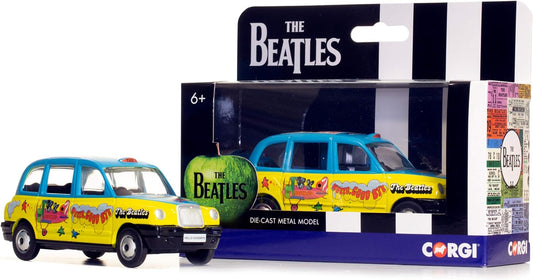 The Beatles London Taxi 'Hello, Goodbye' Die Cast 1:36 Scale