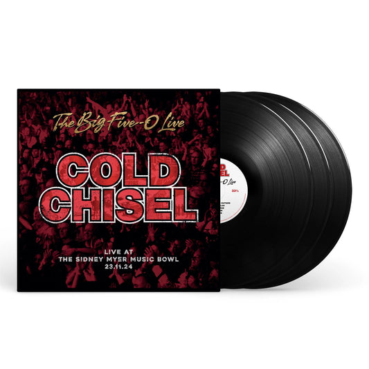 Cold Chisel - The Big Five-O (Black 3LP)