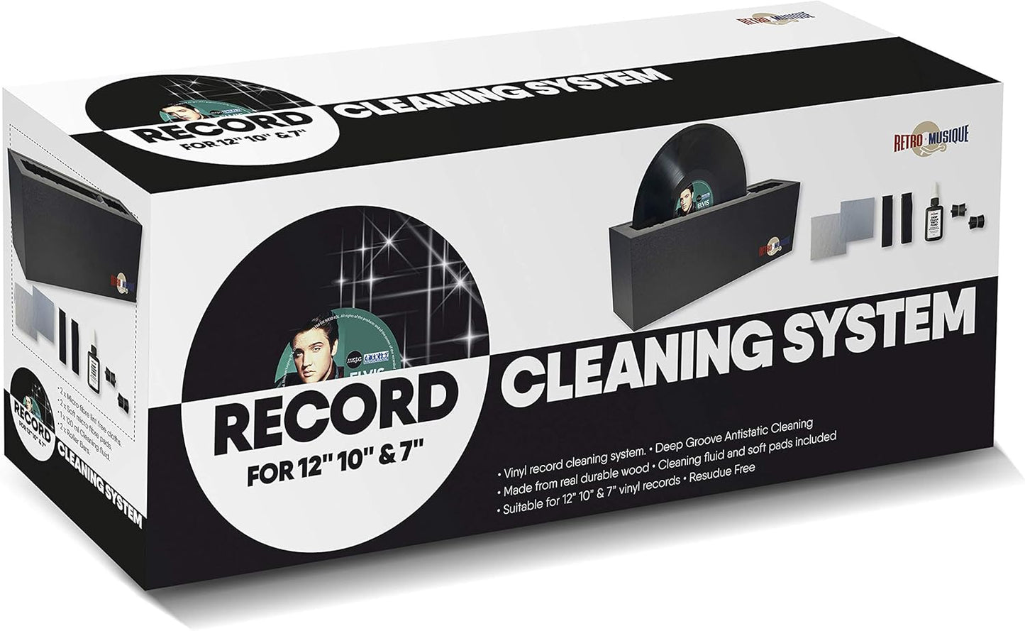 Retro Musique Record Cleaning System