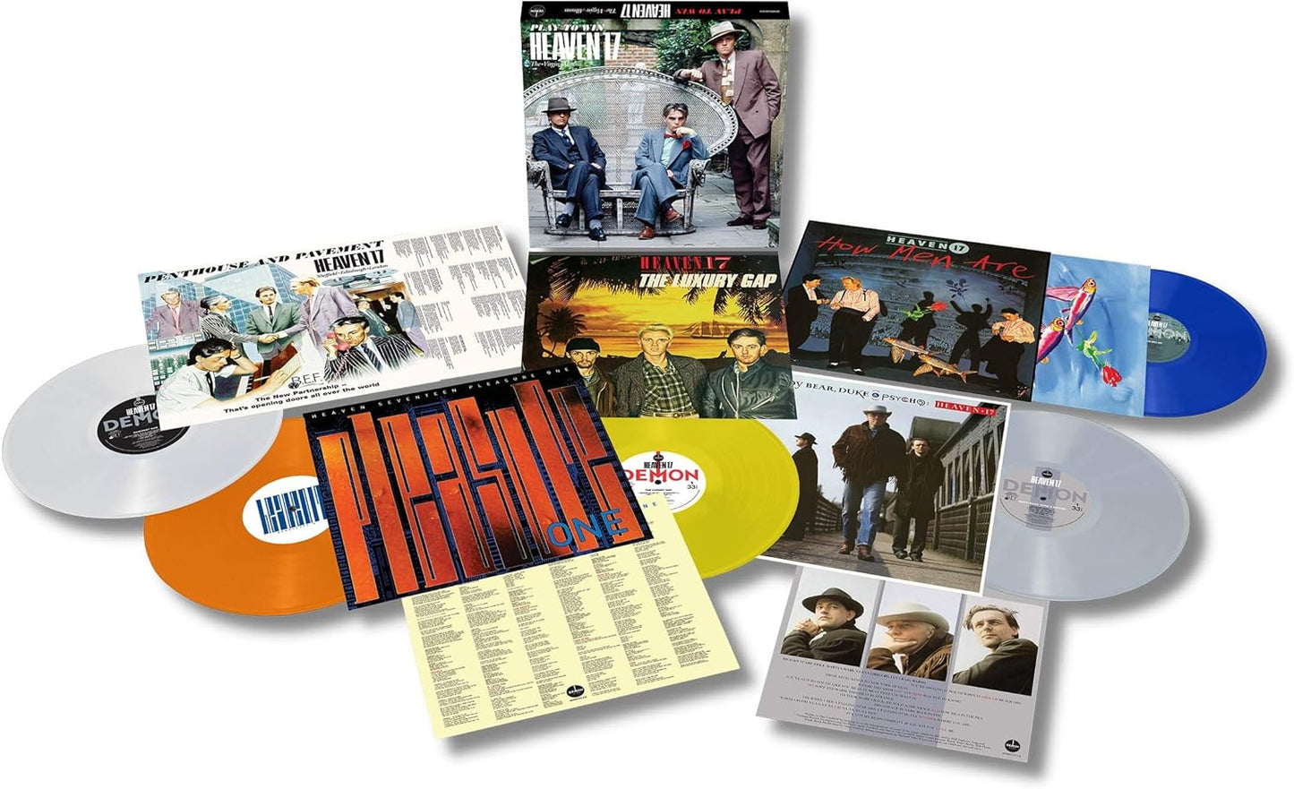 Heaven 17 - Play To Win: the Virgin Albums (Coloured 5LP Box Set)