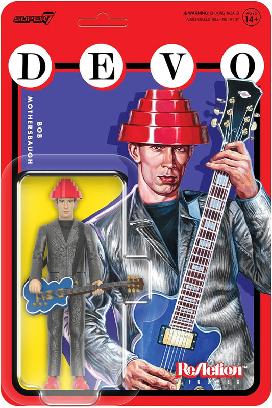 Super7 Devo Reaction Figures Wave 04 - Bob Mothersbaugh (The Girl U Want) Action Figure