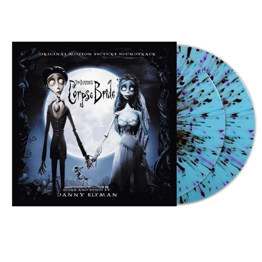 Danny Elfman - Corpse Bride (Original Motion Picture Soundtrack) (Blue Moon Purple & Black Ghost Splatter Vinyl)