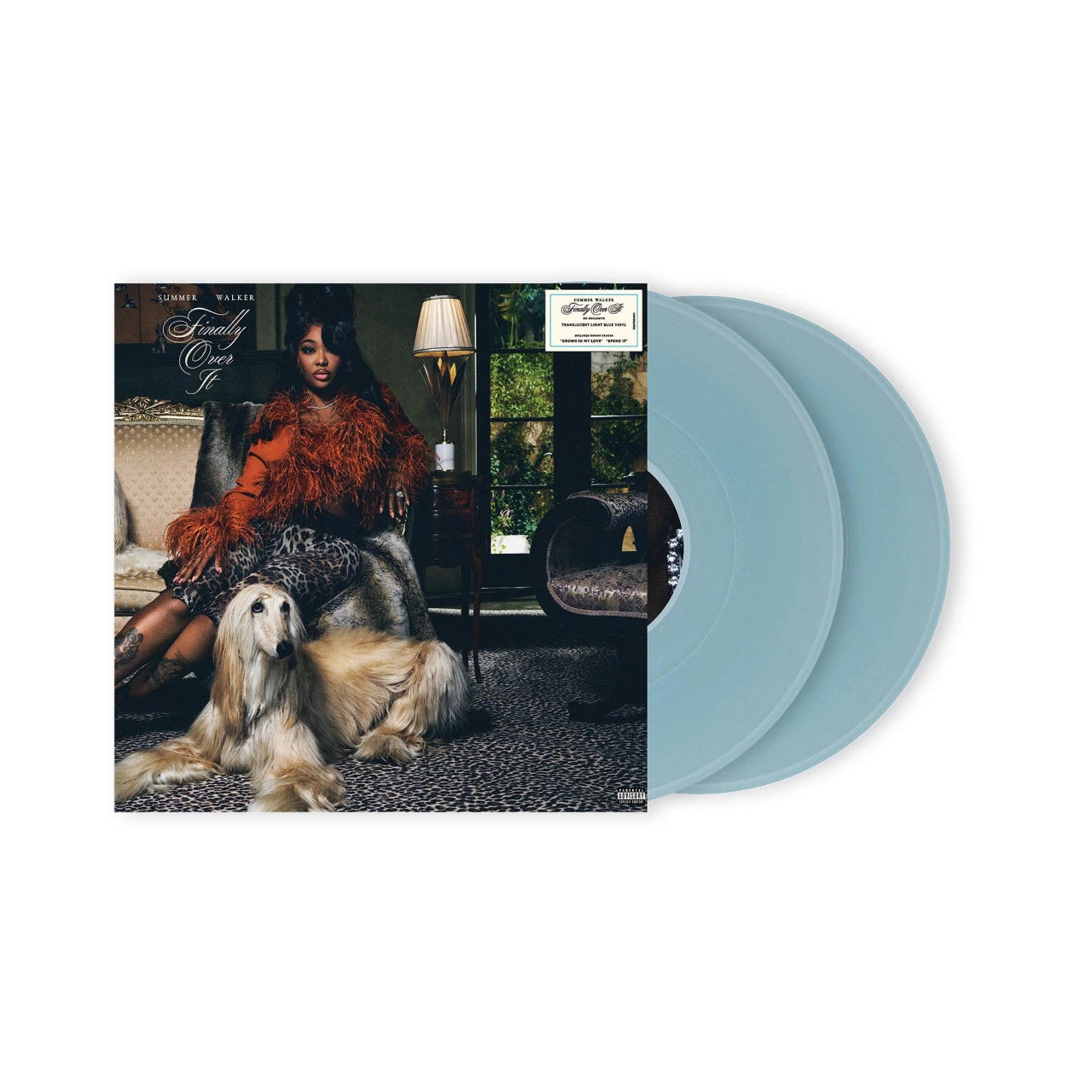 Summer Walker – Finally Over It (2 x Vinyl, LP, Album, For Better Edition, Translucent Light Blue)